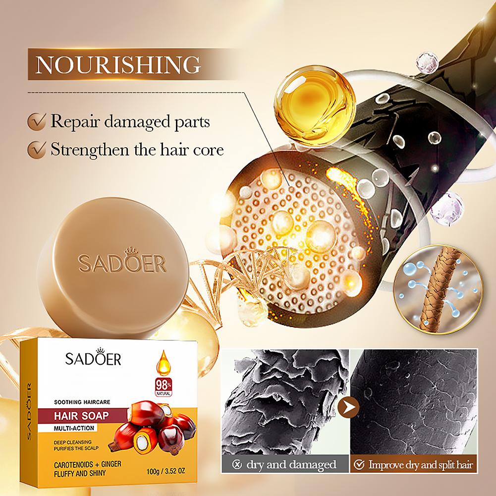 แชมพูขิงแบบก้อน สบู่ธรรมชาติสำ - Bar Soap Shampoo Solid บทวิจารณ์และราคา