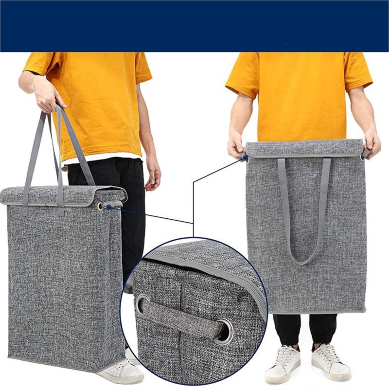 ผ้าฝ้ายผ้าลินินตะกร้าซักผ้าพร้ - Laundry Strip Eco บทวิจารณ์และราคา