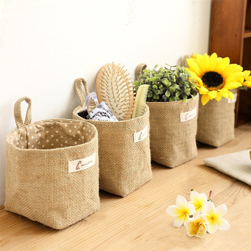 ตะกร้าแขวนผนังขนาดเล็กสไตล์นอร - Linen Bag Bulk บทวิจารณ์และราคา