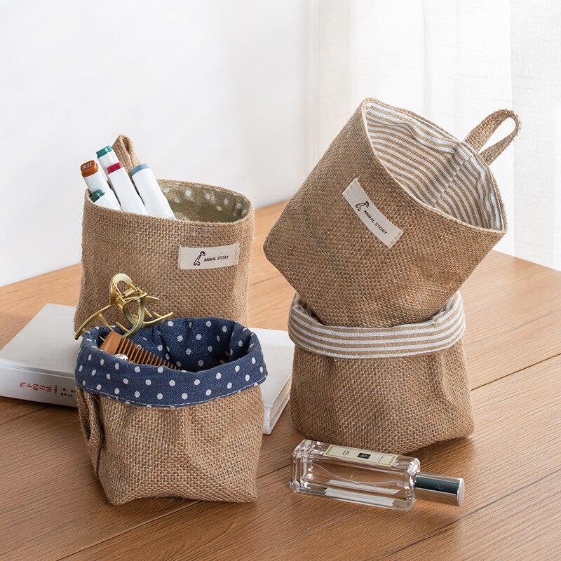 ตะกร้าแขวนผนังขนาดเล็กสไตล์นอร - Linen Bag Bulk บทวิจารณ์และราคา