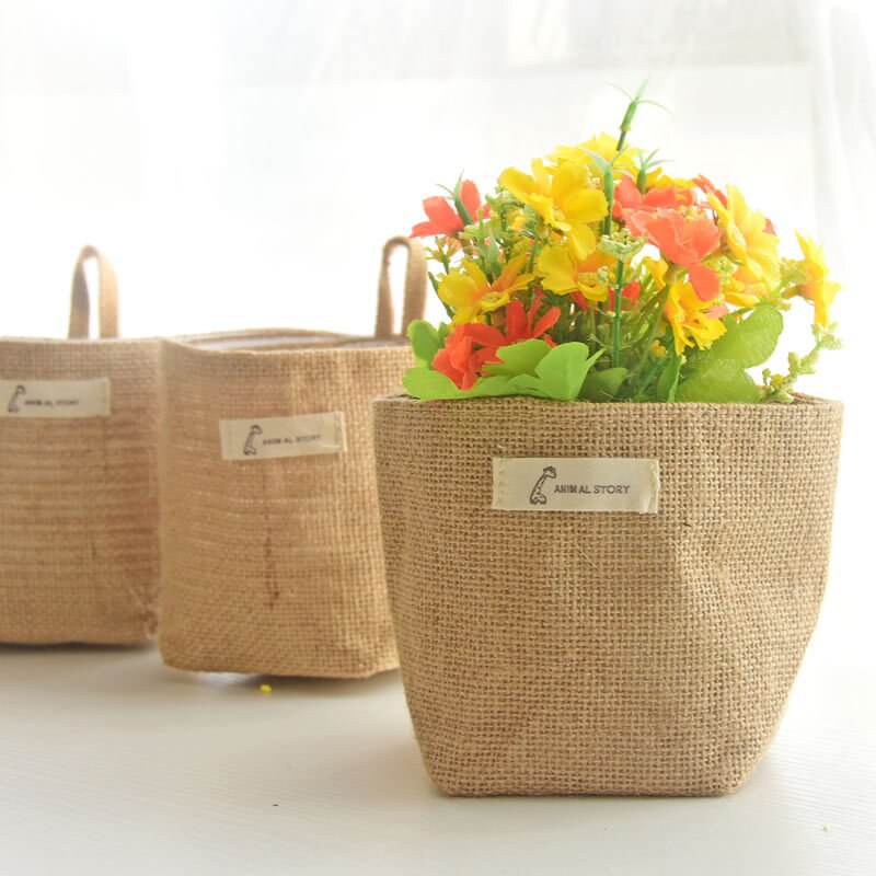 ตะกร้าแขวนผนังขนาดเล็กสไตล์นอร - Linen Bag Bulk บทวิจารณ์และราคา