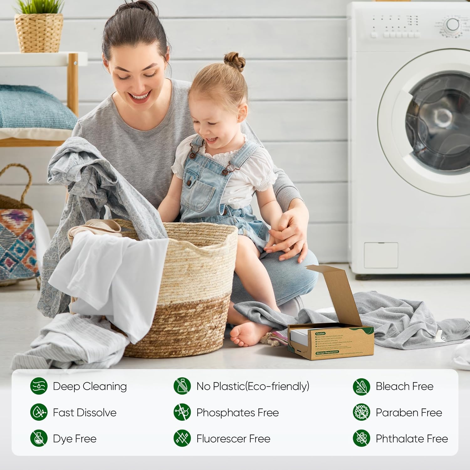 แผ่นผงซักฟอกสำหรับเดินทาง 300  - Laundry Strip Eco บทวิจารณ์และราคา