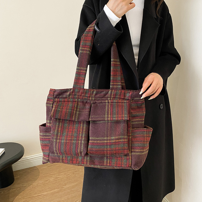 กระเป๋าโท้ทขนแกะสำหรับผู้หญิง  - Linen Bag Bulk บทวิจารณ์และราคา