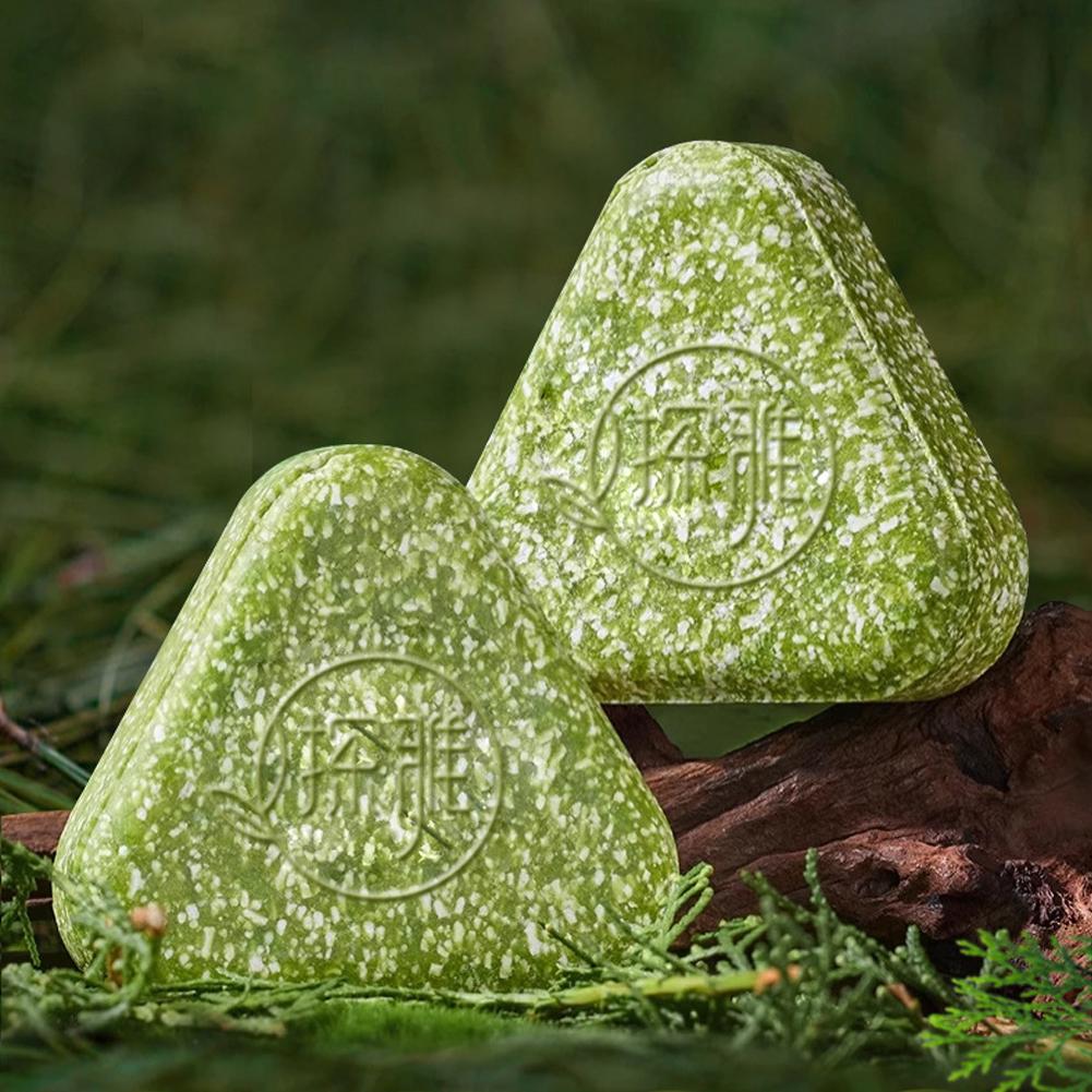 แชมพูบาร์สมุนไพรธรรมชาติจากใบไ - Bar Soap Shampoo Solid บทวิจารณ์และราคา