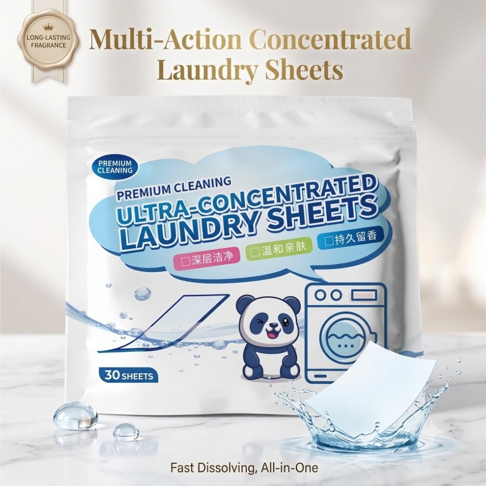 แผ่นโฟมซักผ้าสูตรเข้มข้นพิเศษ  - Laundry Strip Eco บทวิจารณ์และราคา