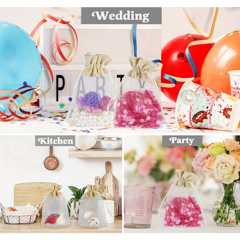 ถุงผ้าออร์แกนซ่าลินินแบบมีเชือ - Linen Bag Bulk บทวิจารณ์และราคา