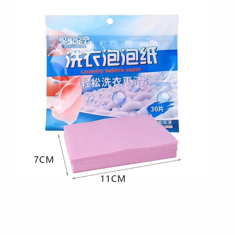 60/120/180PCS ซักรีดผงซักฟอกแผ - Laundry Strip Eco บทวิจารณ์และราคา