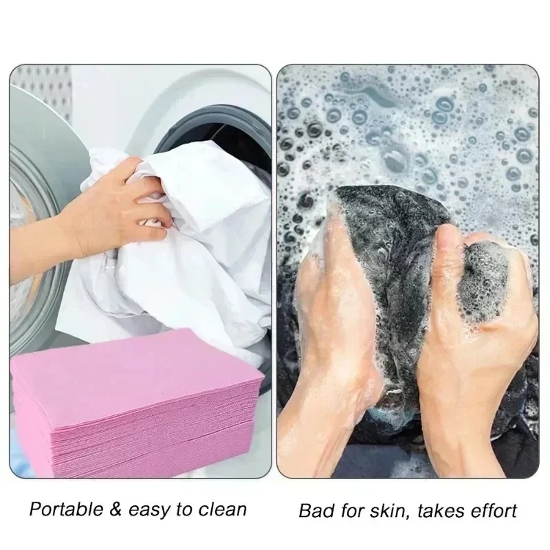 60/120/180PCS ซักรีดผงซักฟอกแผ - Laundry Strip Eco บทวิจารณ์และราคา