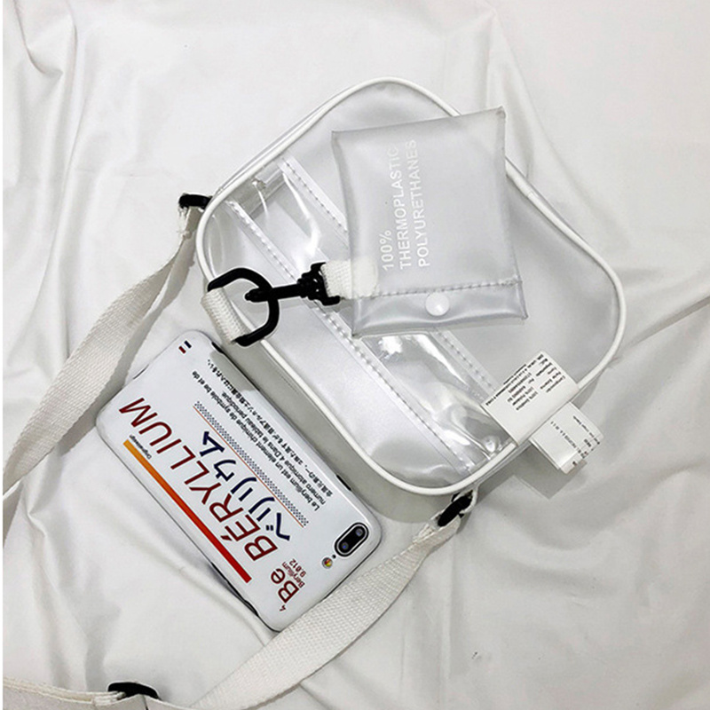 ลำลอง PVC โปร่งใสกระเป๋าผู้หญิ - Linen Bag Bulk บทวิจารณ์และราคา